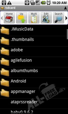 ASTRO File Manager